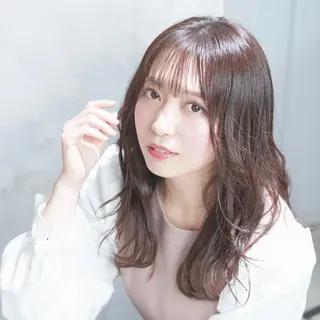 セミロング 🦋韓国系指名No1 店長/圓山 祐也🦋のヘアスタイル
