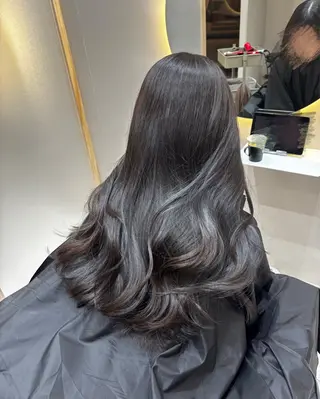 ロング 韓国レイヤーカット/ 🩶HARUKA🩶のヘアスタイル