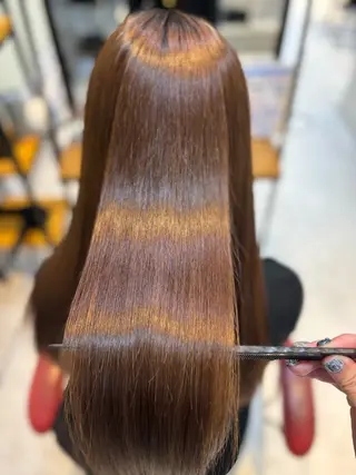 ロング すなが/パーマカット モデル募集中のヘアスタイル