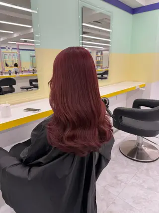 ロング カラー ヘアアレンジ 🎀Girly艶髪カ ラー🎀Harukaのヘアスタイル