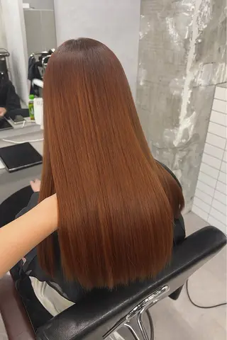 ロング 石津 優菜のヘアスタイル