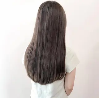 ロング カラー HATSUMEI ゆうまのヘアスタイル