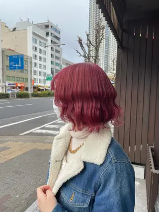 ミディアム カラー ヘアアレンジ 🫧ヒシダアキ /taboo🫧のヘアスタイル