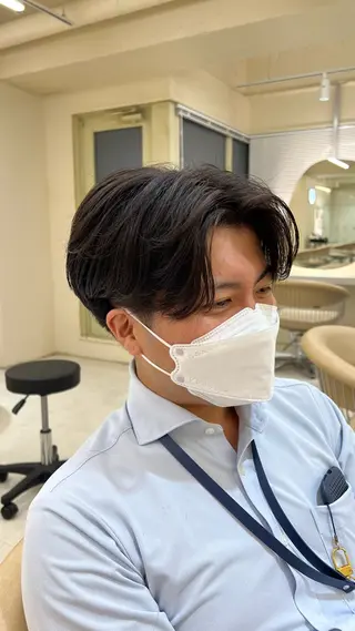 メンズ 横浜/ショート/ レイヤーカットのヘアスタイル