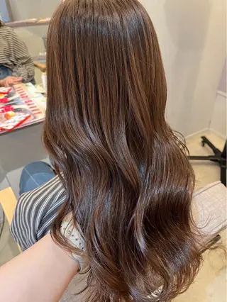 ロング 特化✨デザインカラー 白髪染め✨住田緋菜のヘアスタイル