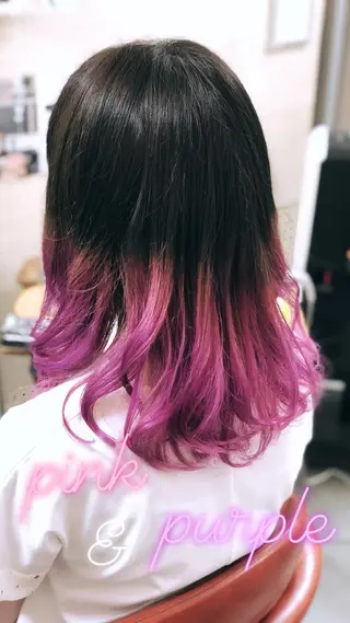 ミディアム カラー 髪質改善　ナカゾノ タケシのヘアスタイル