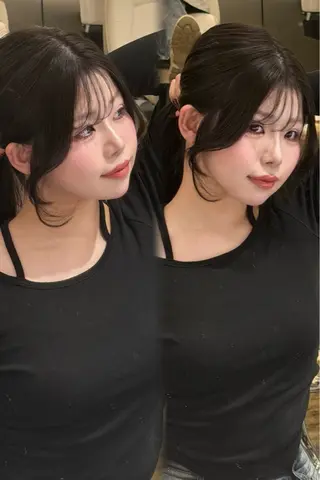 ロング YAMADA KOKOROのヘアスタイル