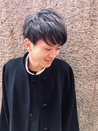 ショート カラー パーマ ヘアアレンジ メンズ CHIC share salon所属・ちこ .のヘアスタイル