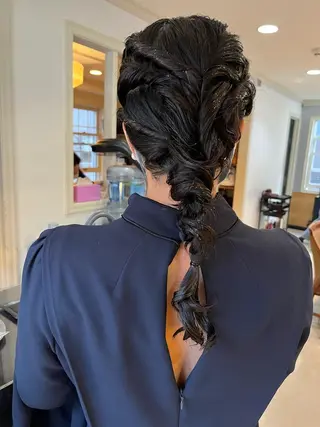 ロング ヘアアレンジ NOUN所属・eri kinjoのヘアスタイル