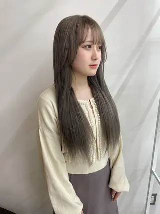 ロング ボブカットモデル/パ ーマ/harunaのヘアスタイル