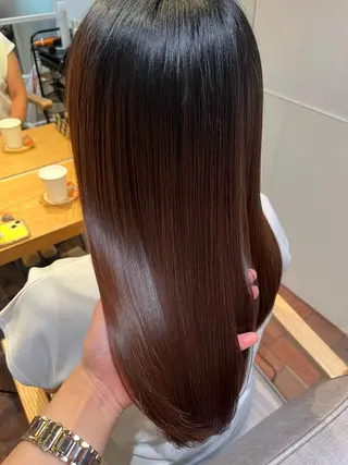 セミロング ショート／ミニボブ マンツーマン/マユコのヘアスタイル