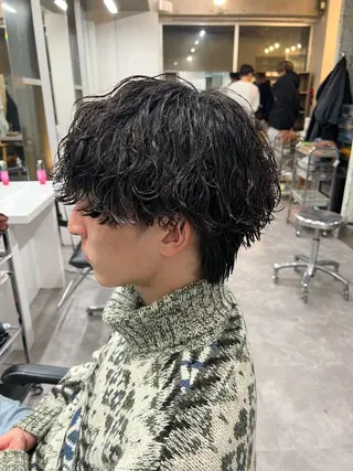 パーマ メンズ by fifth所属・【fifth】 小林直弥のヘアスタイル