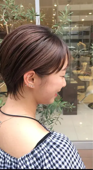 ショート カラー ✂️ｼｮｰﾄの匠✂️ 國井慎平のヘアスタイル