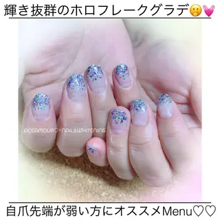 ネイル ネイル/耳つぼ /新ホワイトニングのネイルデザイン