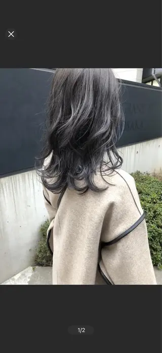 セミロング カラー カラーモデル/ かずまのヘアスタイル