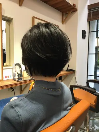 ショート 代表　土屋ヒロユキ ショートカットのヘアスタイル