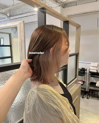 ショート ブリーチなしダブル カラー/なぎ🦖ᩚのヘアスタイル