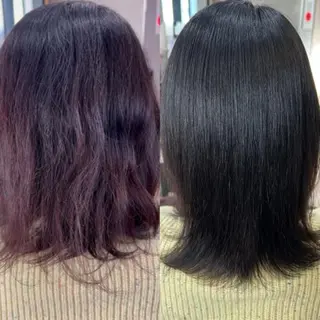 ミディアム 飯塚 🍀のヘアスタイル