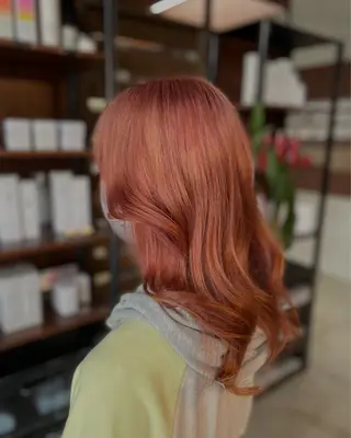 ミディアム カラー OGAWA NOAのヘアスタイル