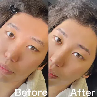 メンズ アイブロウ 5日◯ Yusukeの眉毛・アイブロウイメージ