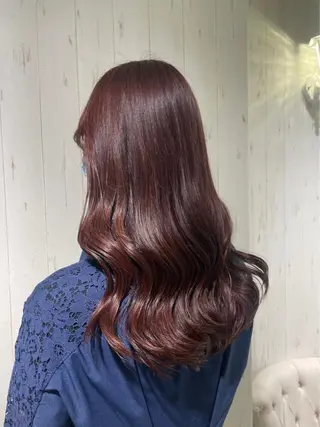 ロング カラー 韓国ヘア/Color Coutureかなのヘアスタイル