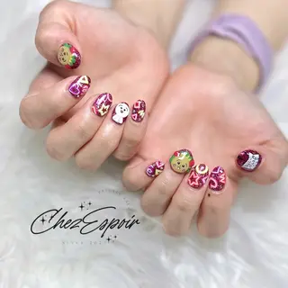 ネイル ChezEspoir 佐藤のネイルデザイン