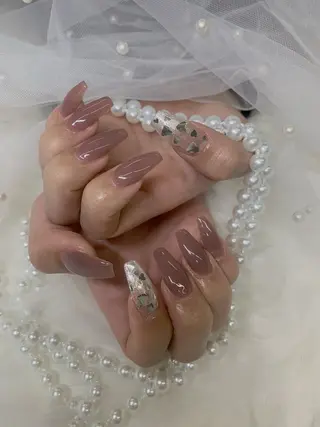 ネイル ETERNA Nail 銀座店【パラジェル/フィルイン/チップ長さだし/マグネット/ニュアンス】所属・ア カリのネイルデザイン