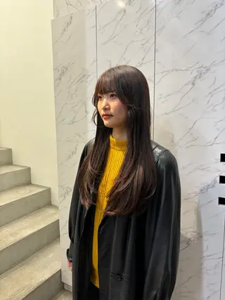 ロング miu /透明感カラーのヘアスタイル