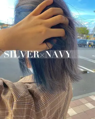 ミディアム 松本 菜那のヘアスタイル