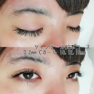 マツエク・マツパ ディアナ 水戸元吉田店　青柳のマツエク・マツパデザイン