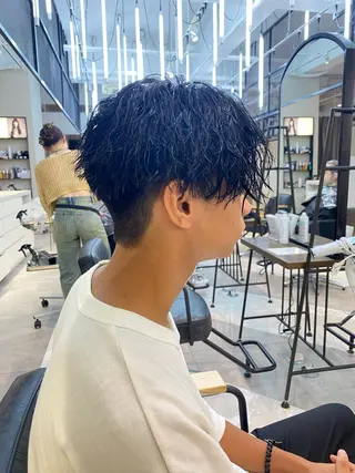 パーマ メンズ 新宿【メンズパーマ】 塩澤太一のヘアスタイル