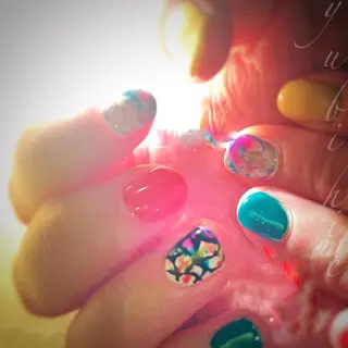 ネイル ARTスクールサロン お・タマゴのネイルデザイン