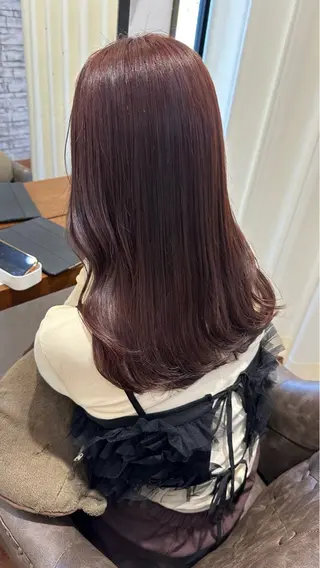 カラー りな/ツヤカラー/ 豊橋美容院のヘアスタイル