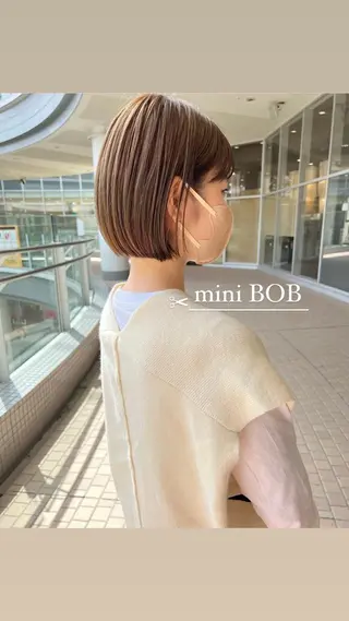 ショート カラー BELLA/天王寺/ 似合わせ/木浦心のヘアスタイル