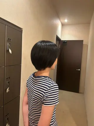 ショート mahae 大久保のヘアスタイル