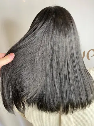 セミロング カラー パーマ ヘアアレンジ メンズ キッズ ネイル マツエク・マツパ emu所属・🌈髪質改善・美髪矯 正・平野瀬乃🌈のヘアスタイル