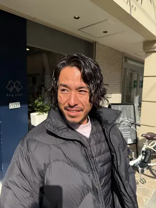 ショート パーマ メンズ dogstar 加藤翔大のヘアスタイル