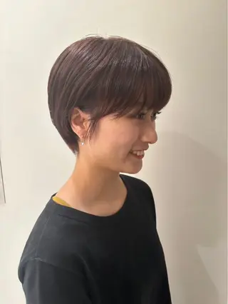 ショート アオイ/透明感カラー レイヤー🌙のヘアスタイル