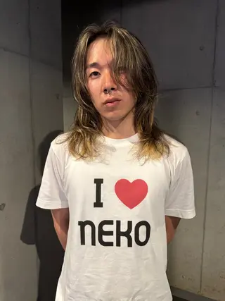 ロング だいち/ブリーチ/ レイヤーカットのヘアスタイル