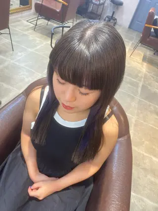 カラー attrait所属・アトレ＊個室サロン himekaのヘアスタイル