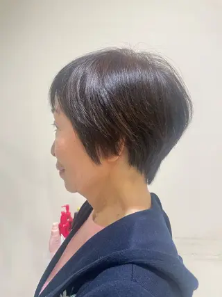 ショート 資生堂サロン&スパ大阪所属・黒田恵里香ショート カットモデル募集中のヘアスタイル
