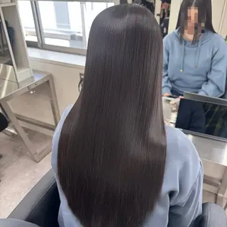 ロング カラー 全席個室美容室 Zina 錦糸町 髪質改善&トリートメント【ジーナ】所属・🎀髪質改善×韓国レ イヤー×透明感/米田のヘアスタイル