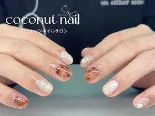 ネイル 神田 ココナッツのネイルデザイン