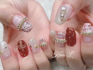 ネイル 芦辺 香奈のネイルデザイン
