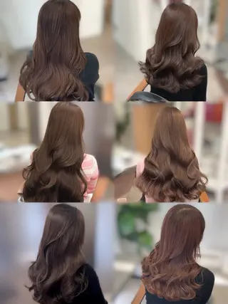 カラー Aya/大阪梅田 /艶カラーのヘアスタイル