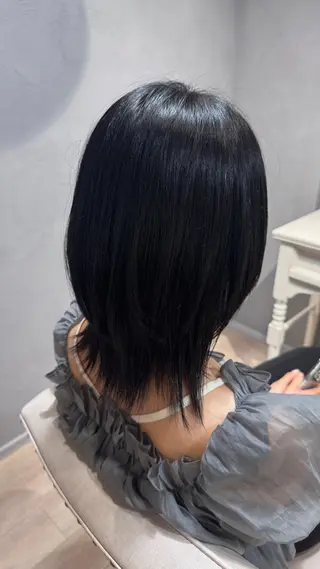 カラー 鈴木 雅捺のヘアスタイル