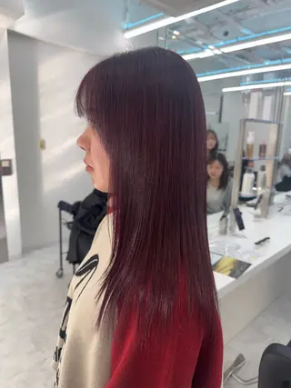 ロング カラー 海外girl/ハイト ーン/riko🫧のヘアスタイル