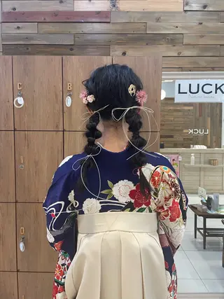 ヘアアレンジ なな /カラー/アレンジのヘアスタイル