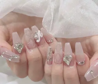 ネイル Lee Nails チップ長さだし専門店のネイルデザイン