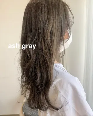 ロング カラー kitagawa mayuのヘアスタイル